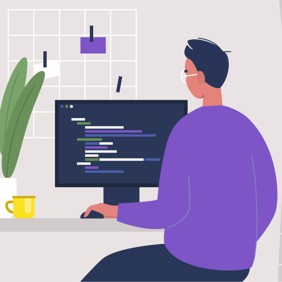 An illustration of a person reviewing the key product specifications for the Protective Series Foundation NY annuity.