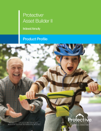 cover of product profile for the Protective Asset Builder Two Indexed Annuity.