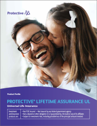The cover of the Protective Lifetime Assurance UL product profile