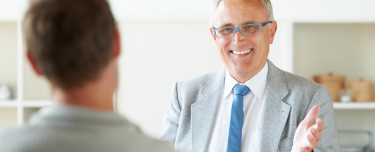 financial professional meeting with a rep to discuss selling Protective annuities and life insurance