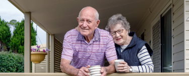 Couple interested in learning about Social Security.
