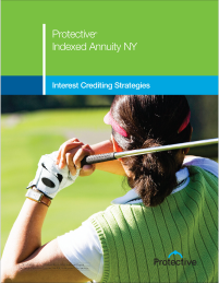 Cover of Protective Indexed Annuity NY Interest crediting strategies historical performance