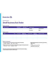 cover of the Protective small business owner fact finder