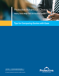  Cover of Protective's guide to comparing quotes with ease