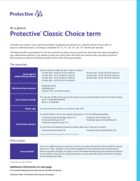 Cover of Classic Choice Term At A Glance