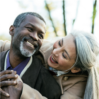  Couple excited about retirement knowing they'll have guaranteed lifetime income with Protective Series Foundation annuity.